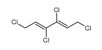 1,3,4,6-tetrachloro-hexa-2,4-diene Structure