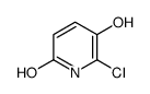 6-chloro-5-hydroxy-1H-pyridin-2-one结构式