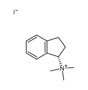 (+)-indan-1-yl-trimethyl-ammonium, iodide Structure