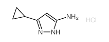 3-环丙基-1H-吡唑-5-氨基盐酸盐图片