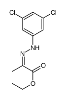 ethyl 2-[(3,5-dichlorophenyl)hydrazinylidene]propanoate结构式