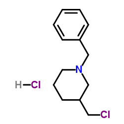 1-苄基-3-(氯甲基)哌啶结构式