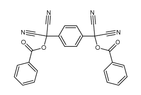 1,4-bis(dicyanobenzoyloxymethyl)benzene Structure