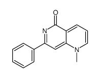 1-methyl-7-phenyl-1,6-naphthyridin-5-one Structure