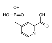 4-(phosphonomethyl)pyridine-2-carboxylic acid Structure