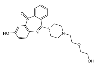 7-羟基喹硫平S-氧化物结构式