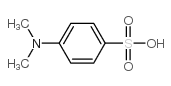 Benzenesulfonic acid,4-(dimethylamino)- Structure