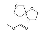 methyl 1,4-dioxa-7-thiaspiro[4.4]nonane-9-carboxylate Structure