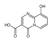 9-hydroxy-4-oxo-4H-pyrido[1,2-a]pyrimidine-3-carboxylic acid(SALTDATA: FREE) structure