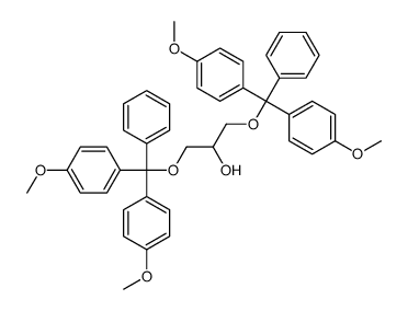 1,3-bis[bis(4-methoxyphenyl)-phenylmethoxy]propan-2-ol Structure