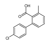 2-(4-chlorophenyl)-6-methylbenzoic acid结构式