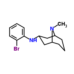 N-(2-Bromophenyl)-9-methyl-9-azabicyclo[3.3.1]nonan-3-amine Structure