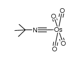 Os(CO)4(tert-butyl isocyanide)结构式