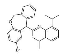 2-bromo-N-[2,6-di(propan-2-yl)phenyl]-6,11-dihydrobenzo[c][1]benzoxepine-11-carboxamide Structure