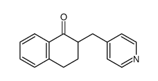 2-(4-Pyridylmethyl)-1-tetralon结构式