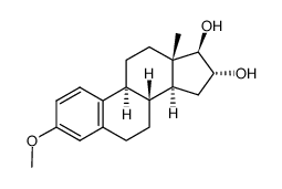 17-Beta-雌二醇 3-甲醚结构式