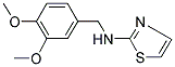 (3,4-DIMETHOXY-BENZYL)-THIAZOL-2-YL-AMINE Structure