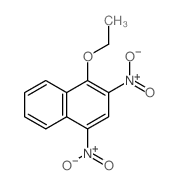 Naphthalene,1-ethoxy-2,4-dinitro-结构式