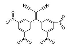 2,4,5,7-Tetranitro-9H-fluorene-9-ylidenemalononitrile Structure