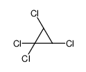 (2S,3S)-1,1,2,3-tetrachlorocyclopropane结构式