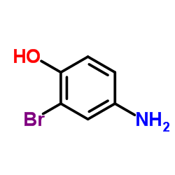 4-氨基-2-溴苯酚结构式