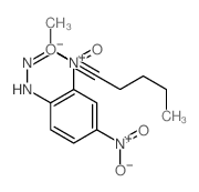 2,4-dinitro-N-(oct-3-yn-2-ylideneamino)aniline Structure