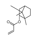 endo-1,7,7-trimethylbicyclo[2.2.1]hept-2-yl acrylate Structure