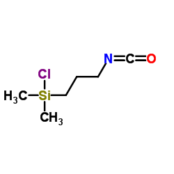 3-异氰酸基丙基二甲基氯硅烷结构式