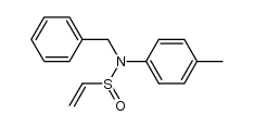 N-benzyl-N-(p-tolyl)ethenesulfinamide Structure
