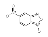 4-nitro-9-oxido-8-oxa-7-aza-9-azoniabicyclo[4.3.0]nona-2,4,6,9-tetraene Structure