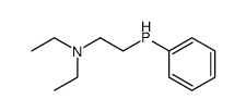 2-Diethylaminoethyl-phenylphosphin Structure