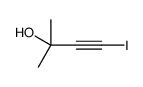 4-iodo-2-methylbut-3-yn-2-ol结构式