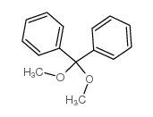 Benzene,1,1'-(dimethoxymethylene)bis- Structure