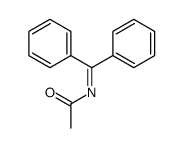 N-benzhydrylideneacetamide结构式