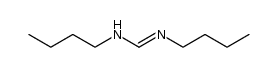N,N'-di(n-butyl)formamidine Structure