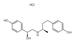 SR-ractopamine hydrochloride Structure