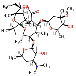 Anhydroerythromycin A Structure