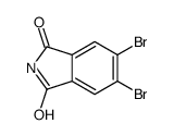 5,6-dibromoisoindoline-1,3-dione Structure