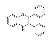 2,3-diphenyl-3,4-dihydro-2H-1,4-benzothiazine Structure