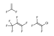 1-chloro-1,2,2-trifluoroethene,1,1-difluoroethene,1,1,2,3,3,3-hexafluoroprop-1-ene结构式