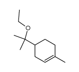 α-terpinyl ethyl ether结构式