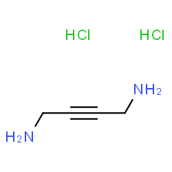 1,4-二氨基-2-丁炔二盐酸盐结构式