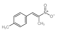 2-nitro-1-p-tolyl-propene structure