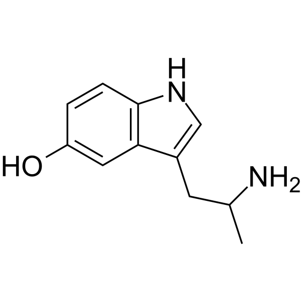 (±)α-甲基5-羟色胺马来酸酯结构式