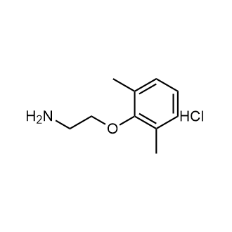 2-(2-氨基乙氧基)-1,3-二甲苯盐酸盐结构式