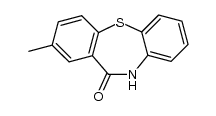 2-methyl-10H-dibenzo[b,f][1,4]thiazepin-11-one结构式