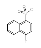 4-氟萘-1-磺酰氯结构式