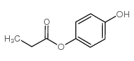 p-Hydroxyphenyl propanoate Structure