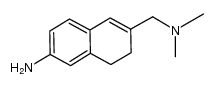 6-[(dimethylamino)methyl]-7,8-dihydro-2-naphthalenamine结构式