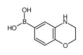 (3,4-DIHYDRO-2H-BENZO[B][1,4]OXAZIN-6-YL)BORONIC ACID Structure